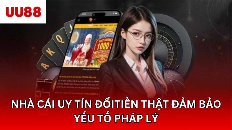 Nhà cái uy tín đổi tiền thật đảm bảo yếu tố pháp lý